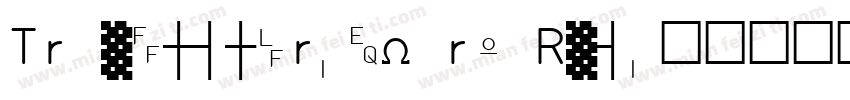 TrueLogoJr-Extra Reg字体转换